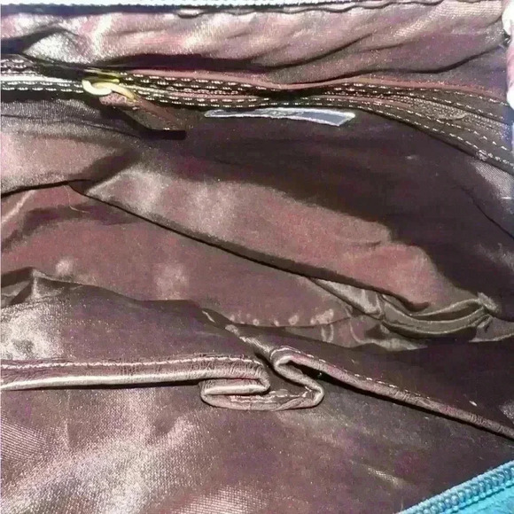 Vintage apt 9 suede leather women’s shoulder bag. - Picture 4 of 7